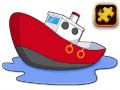 Игри Cartoon Ship Puzzle