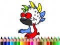 Игри Back To School: Halloween Coloring Book