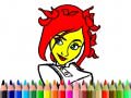 Игри Back To School: Cute Girl Coloring