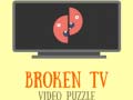 Игри Broken TV Video Puzzle