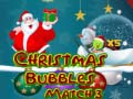 Игри Christmas Bubbles Match 3 