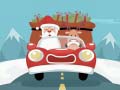 Игри Santa Giving Presents Jigsaw