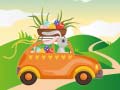 Игри Bunnies Driving Cars Match 3