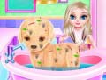 Игри Baby Elsa Puppy Surgery