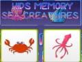 Игри Kids Memory Sea Creatures