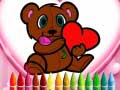 Игри Animals Valentine Coloring
