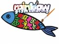 Игри Rainbow Fish Coloring