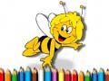 Игри Back To School: Bee Coloring Book