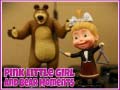 Игри Pink Little Girl and Bear Moments