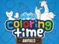 Игри HelloKids Coloring Time Animals
