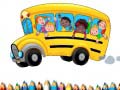 Игри School Bus Coloring Book