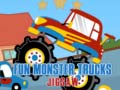 Игри Fun Monster Trucks Jigsaw