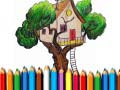Игри Tree House Coloring Book