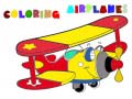 Игри Coloring Book Airplane