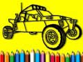Игри Back To School: Rally Car Coloring Book