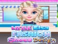 Игри Little Elsa Fashion Shoes Design