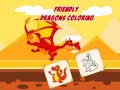 Игри Friendly Dragons Coloring