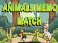Игри Animals Memo Match