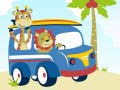 Игри Cute Animals With Cars Difference