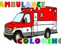 Игри Ambulance Trucks Coloring Pages