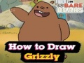 Игри We Bare Bears How to Draw Grizzly