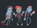 Игри Zombies and Skeletons Coloring