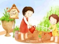 Игри Cartoon Childrens Day Puzzle