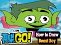 Игри How to Draw Beast Boy