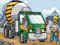 Игри Construction Trucks Jigsaw