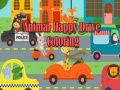 Игри Animal Happy Drive Coloring