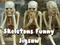 Игри Skeletons Funny Jigsaw
