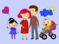 Игри Happy Family Coloring Book