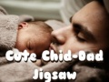 Игри Cute Child-Dad Jigsaw