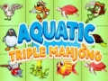 Игри Aquatic triple mahjong