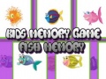 Игри Kids Memory Game Fish Memory