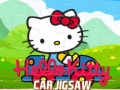 Игри Hello Kitty Car Jigsaw