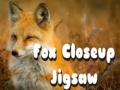 Игри Fox Closeup Jigsaw