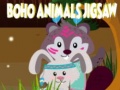Игри Boho Animals Jigsaw