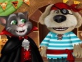 Игри Talking Tom And Angela Halloween Party
