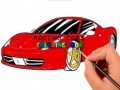 Игри Racing Cars Coloring book
