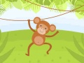 Игри Funny Monkeys Coloring