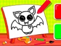 Игри Easy Kids Coloring Bat