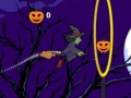 Игри Flying witch halloween