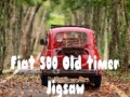 Игри Fiat 500 Old Timer Jigsaw