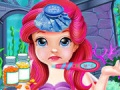 Игри Baby Ariel Treating Cold