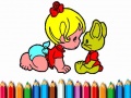 Игри BTS: Baby Girl Coloring