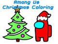 Игри Among Us Christmas Coloring