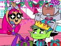 Игри Teen Titans Christmas Stars