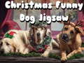 Игри Christmas Funny Dog Jigsaw