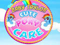 Игри Baby Taylor Cute Pony Care